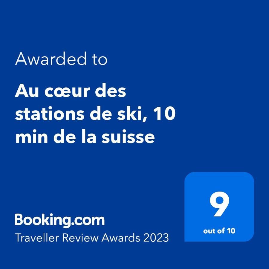 Au Coeur Des Stations De Ski, 10 Min De La Suisse Damprichard 외부 사진